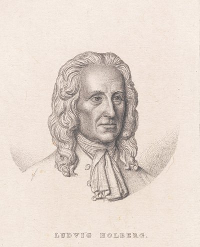 Ludvig Holberg by Christen Købke