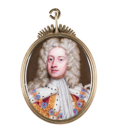 George II, King of England and Scotland by Christian Friedrich Zincke