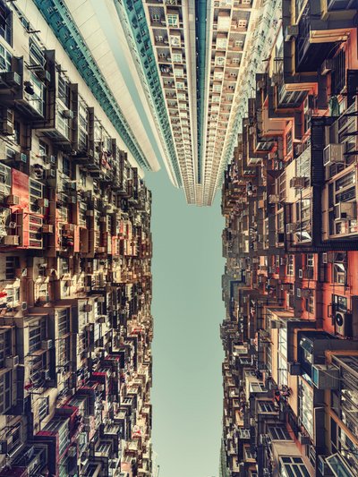Towering Urban Canyon by Christian MARCEL