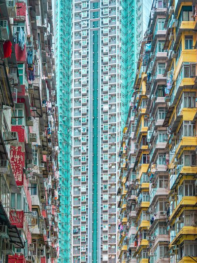 Vibrant City Architecture by Christian MARCEL