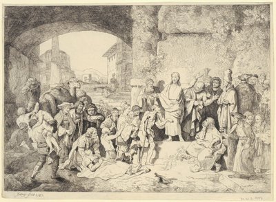 Great Healing of the Sick by Christian Wilhelm Ernst Dietrich