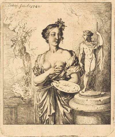 Painting by Christian Wilhelm Ernst Dietrich