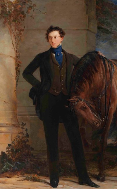 Portrait of Count Vladimir Petrovich Orlov-Davydov, 1840 by Christina Robertson