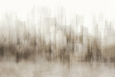 Abstract City Reflection by Christina Sillen