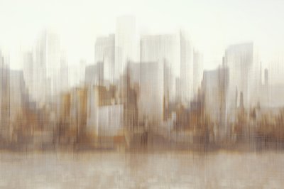 Abstract City Reflections by Christina Sillen