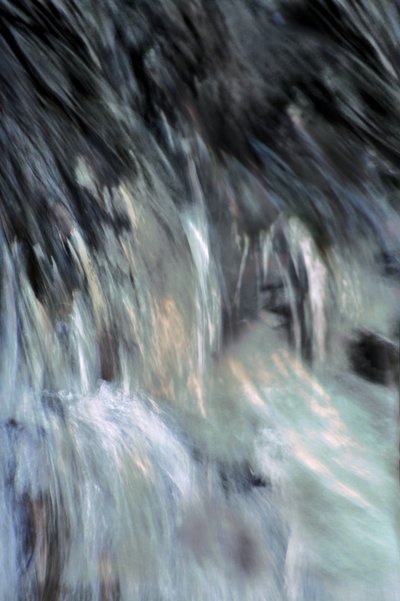 Cool Fluid Cascade by Christina Sillen
