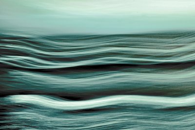 Deep Teal Current by Christina Sillen