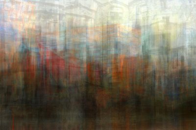 Vibrant City Blur by Christina Sillen
