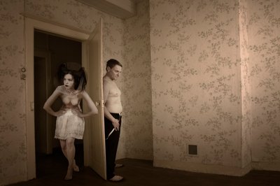 Eerie Room Encounter by Christine von Diepenbroek