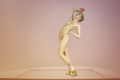 Graceful Nude Balance by Christine von Diepenbroek