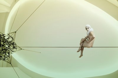 Mysterious Ethereal Figure by Christine von Diepenbroek