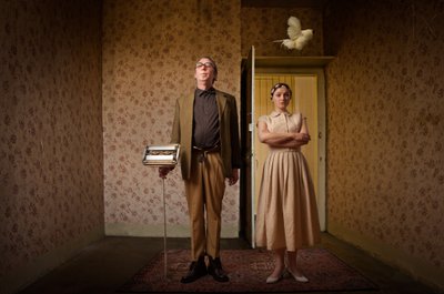 Quirky Vintage Domestic Scene by Christine von Diepenbroek