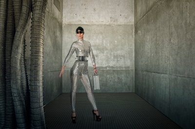 Sleek Futuristic Woman by Christine von Diepenbroek