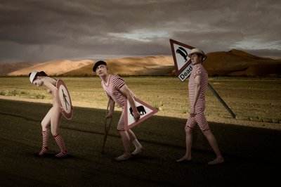 Surreal Desert Journey by Christine von Diepenbroek