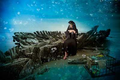 Underwater Shipwreck Fantasy by Christine von Diepenbroek