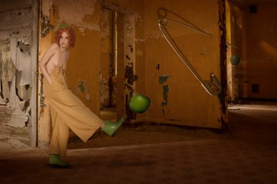 Whimsical Apple Kick by Christine von Diepenbroek
