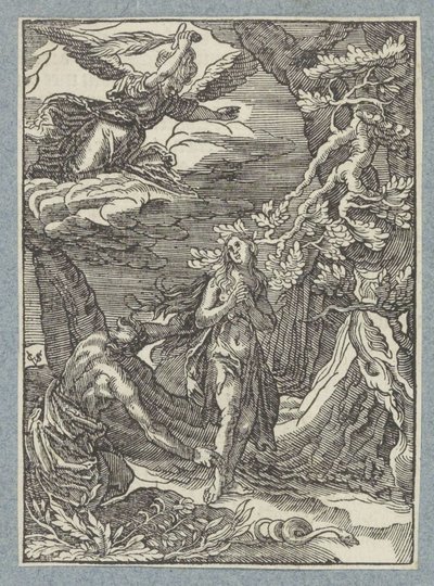 Expulsion from Paradise by Christoffel van Sichem (II)
