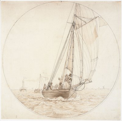 A Trip to Charlottenlund by Christoffer Wilhelm Eckersberg