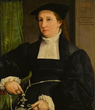 Portrait of Barbara Schwarz by Christoph Amberger