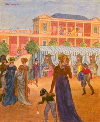 Elegant Excursion Restaurant by Christophe (1856 1945)