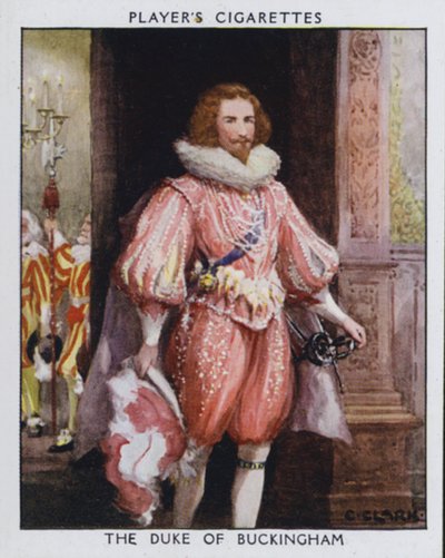 The Duke of Buckingham, Steenie, favourite of King James I by Christopher (after) Clark