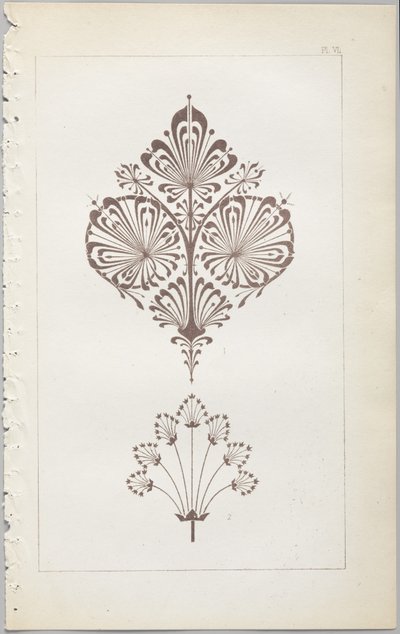 The art of decorative design: with an appendix, giving the hours of the day at which flowers open, published by Day & Son, London, 1862 by Christopher Dresser