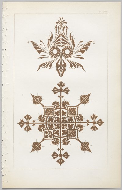 The Art of Decorative Design: With an Appendix, Giving the Hours of the Day at Which Flowers Open, Published by Day & Son, London, 1862 by Christopher Dresser