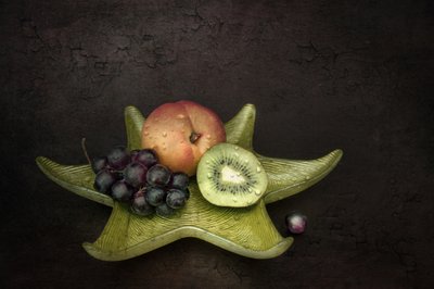 Dewy Fruit Display by Cicek Kiral