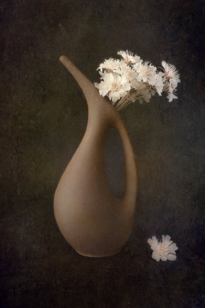 Elegant Vase Flowers by Cicek Kiral