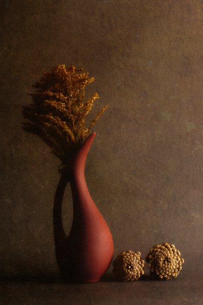Moody Autumn Still Life by Cicek Kiral