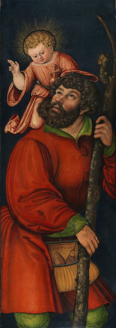 Saint Christopher by Circle of Lucas Cranach the Elder