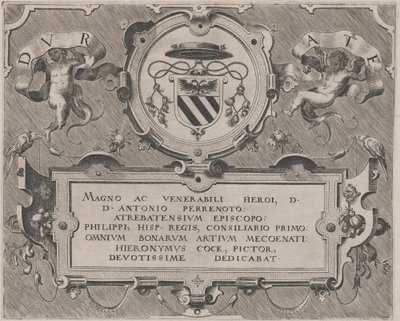 Dedication by Circle of Lucas van Doetechum and Johannes