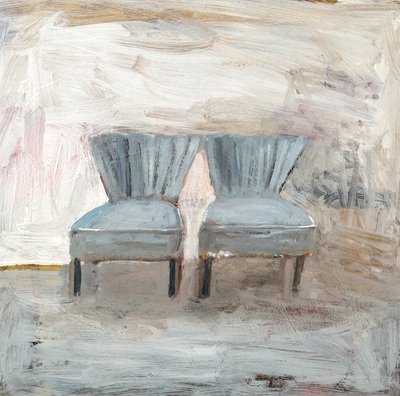 Light Blue Chairs by Claire Lerner