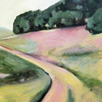 Winding Country Path by Claire Whitehead