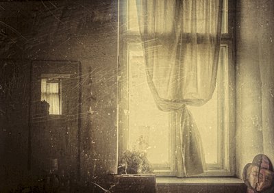 Sunlit Vintage Window by Clara Arustei