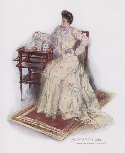 Over the Teacups by Clarence F. Underwood