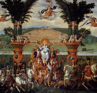 The Four Elements: The Earth (Center Detail) by Claude Deruet