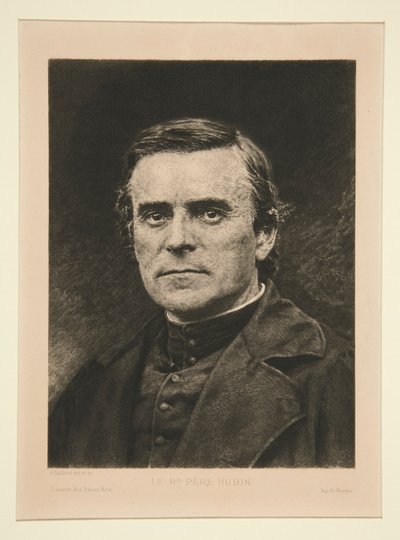 The Reverend Father Hubin by Claude Ferdinand Gaillard