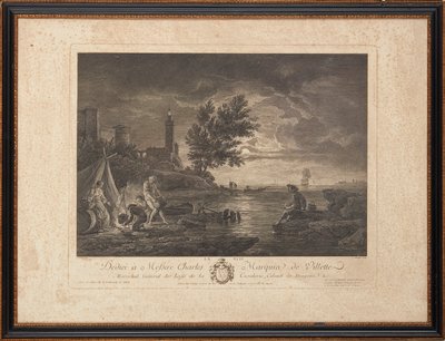 French Steel Engravings by Claude Joseph (after) Vernet
