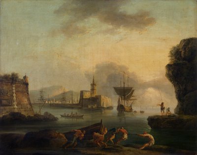 Naples by Claude Joseph Vernet