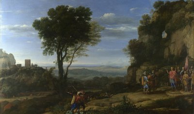 Landscape with David at the Cave of Adullam by Claude Lorrain