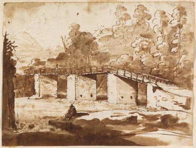 Landscape with a Bridge by Claude Lorrain