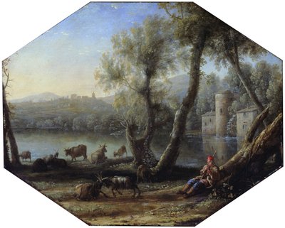 Pastoral Landscape by Claude Lorrain