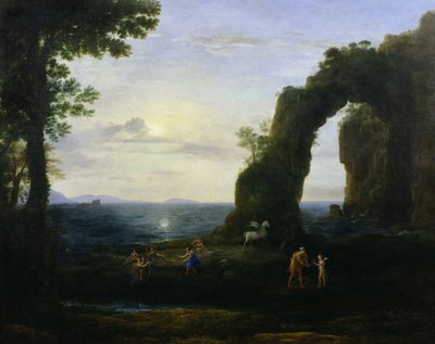 The Origin of Coral or Perseus with Head of the Medusa by Claude Lorrain
