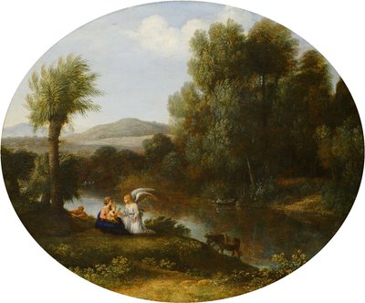 The Rest on The Flight into Egypt by Claude Lorrain