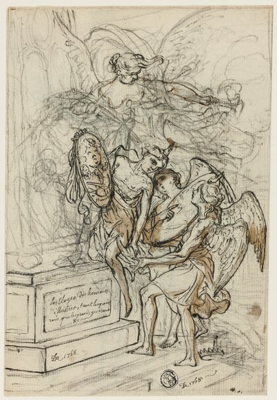 Allegory in Honor of King Stanislas Leczynski by Claude Louis Desrais