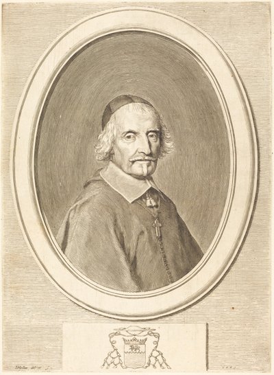 Francois de Villemontee by Claude Mellan