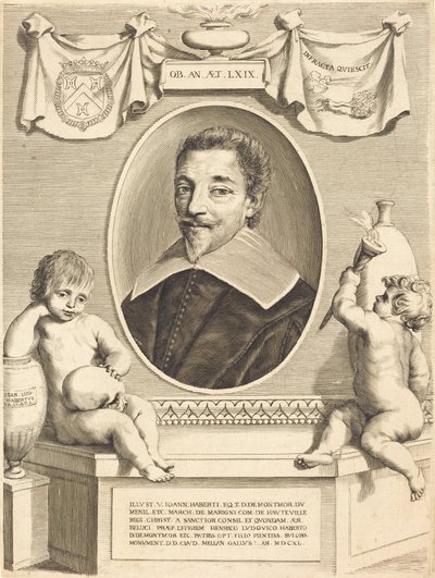 Jean Habert de Monturor by Claude Mellan