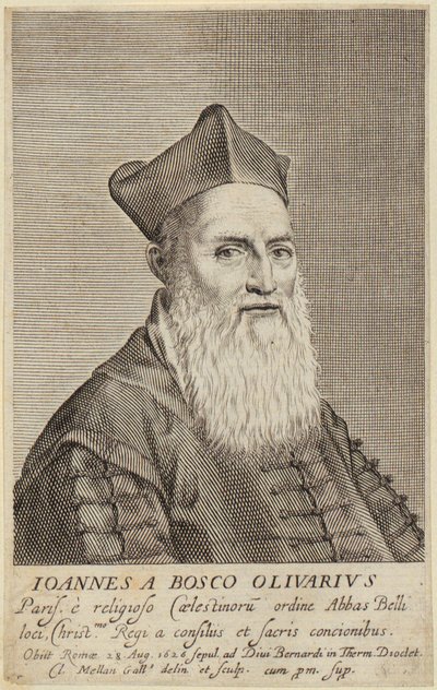 Portrait of Jean Du Bois-Olivier by Claude Mellan