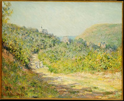 Aux Petites Dalles by Claude Monet